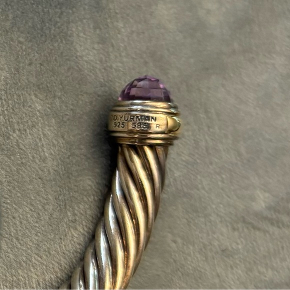 DAVID YURMAN 💜 AUTHENTIC Classic Cable Bracelet 7mm - Picture 13 of 15